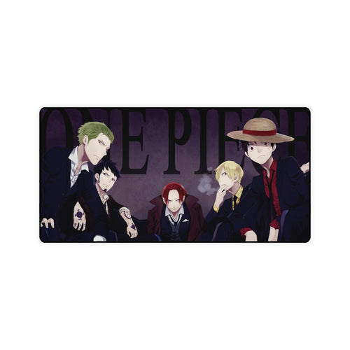 One Piece Monkey D. Luffy, Roronoa Zoro, Sanji Mouse Pad (Desk Mat)