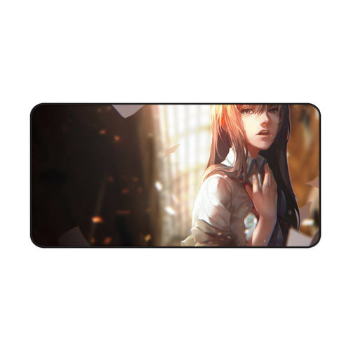 Makise Kurisu Mouse Pad (Desk Mat)