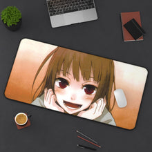 Cargar imagen en el visor de la galería, Spice And Wolf Mouse Pad (Desk Mat) On Desk
