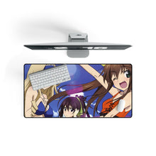 Charger l&#39;image dans la galerie, Infinite Stratos Mouse Pad (Desk Mat) On Desk
