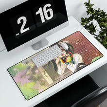 Load image into Gallery viewer, Anime Headphones Mouse Pad (Desk Mat) With Laptop
