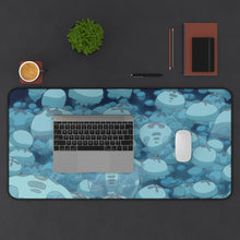 Load image into Gallery viewer, Ponyo Ponyo Mouse Pad (Desk Mat) With Laptop
