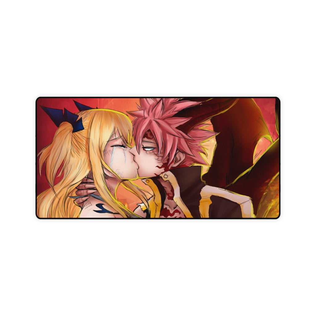 Fairy Tail Natsu Dragneel, Lucy Heartfilia Mouse Pad (Desk Mat)