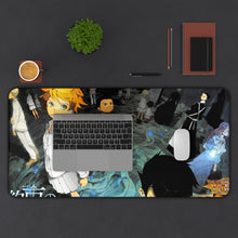 Load image into Gallery viewer, The Promised Neverland Ray, Norman, Emma, Phil, Isabella Mouse Pad (Desk Mat) With Laptop
