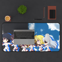 Charger l&#39;image dans la galerie, Infinite Stratos Mouse Pad (Desk Mat) With Laptop
