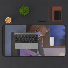 Cargar imagen en el visor de la galería, Spice And Wolf Mouse Pad (Desk Mat) With Laptop
