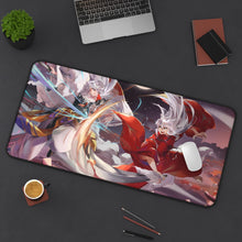 Load image into Gallery viewer, InuYasha Mouse Pad (Desk Mat) On Desk
