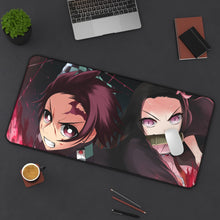 Cargar imagen en el visor de la galería, Nezuko Kamado Mouse Pad (Desk Mat) On Desk
