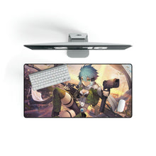 Cargar imagen en el visor de la galería, Sinon, GGO, SAO, Anime, Girl, Psitol, Sniper, Rifle, Mouse Pad (Desk Mat)
