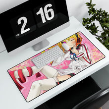 Charger l&#39;image dans la galerie, Infinite Stratos Mouse Pad (Desk Mat) With Laptop
