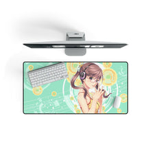 Load image into Gallery viewer, Anime Headphones Mouse Pad (Desk Mat) On Desk
