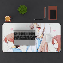 Charger l&#39;image dans la galerie, Sakurasou No Pet Na Kanojo Mouse Pad (Desk Mat) With Laptop
