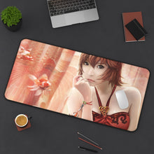 Load image into Gallery viewer, Ponyo Ponyo Mouse Pad (Desk Mat) On Desk
