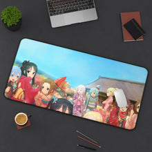 Load image into Gallery viewer, Anime Crossover Mouse Pad (Desk Mat) On Desk
