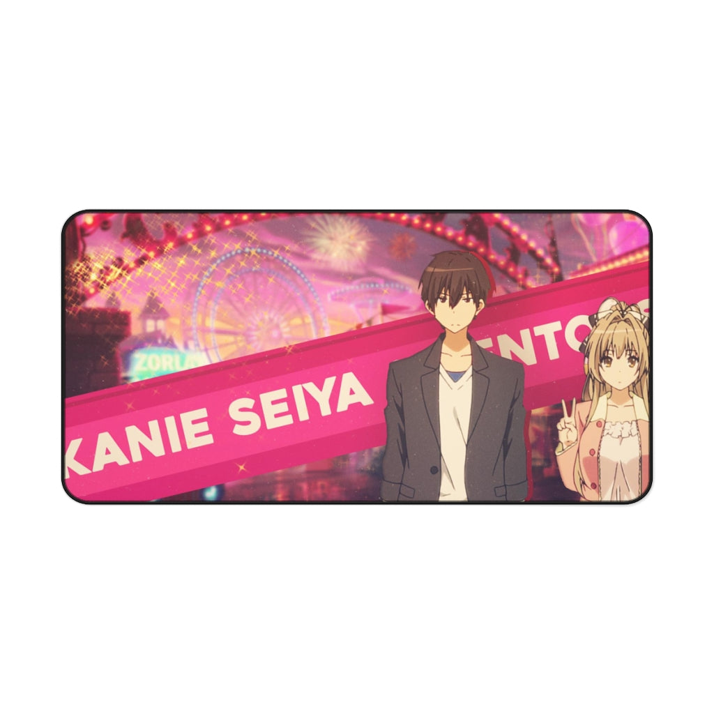 Amagi Brilliant Park Isuzu Sento, Seiya Kanie Mouse Pad (Desk Mat)