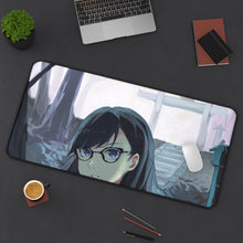 Cargar imagen en el visor de la galería, Summer Time Rendering Hizuru Minakata Mouse Pad (Desk Mat) On Desk
