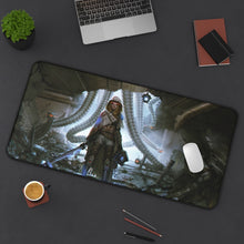 Load image into Gallery viewer, Cyberpunk Mouse Pad (Desk Mat) On Desk
