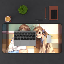 Load image into Gallery viewer, Kosaki Onodera, Haru Onodera Mouse Pad (Desk Mat) With Laptop
