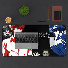 Cargar imagen en el visor de la galería, Anime Death Note Mouse Pad (Desk Mat) With Laptop
