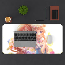 Cargar imagen en el visor de la galería, Love Live! Maki Nishikino Mouse Pad (Desk Mat) With Laptop
