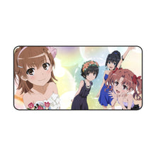 Load image into Gallery viewer, A Certain Scientific Railgun Mikoto Misaka, Kuroko Shirai, Ruiko Saten Mouse Pad (Desk Mat)
