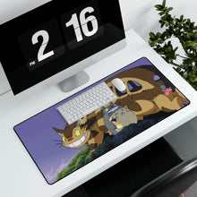 Cargar imagen en el visor de la galería, My Neighbor Totoro Mouse Pad (Desk Mat) With Laptop
