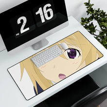 Charger l&#39;image dans la galerie, Infinite Stratos Mouse Pad (Desk Mat) With Laptop
