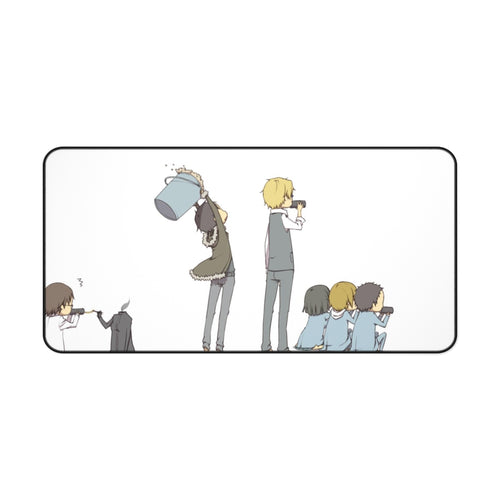 Durarara!! Izaya Orihara, Shizuo Heiwajima, Celty Sturluson, Masaomi Kida, Anri Sonohara Mouse Pad (Desk Mat)