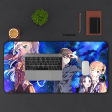 Charger l&#39;image dans la galerie, Charlotte Nao Tomori, Ayumi Otosaka Mouse Pad (Desk Mat) With Laptop
