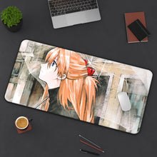 Cargar imagen en el visor de la galería, Neon Genesis Evangelion Mouse Pad (Desk Mat) On Desk
