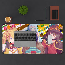 Cargar imagen en el visor de la galería, KonoSuba - God’s Blessing On This Wonderful World!! Mouse Pad (Desk Mat) With Laptop
