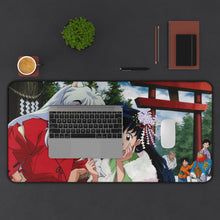 Load image into Gallery viewer, InuYasha Mouse Pad (Desk Mat) With Laptop
