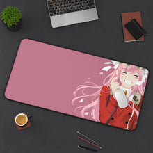 Load image into Gallery viewer, Darling In The FranXX Mouse Pad (Desk Mat) On Desk
