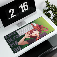 Cargar imagen en el visor de la galería, Anime Gabriel DropOut Mouse Pad (Desk Mat) With Laptop
