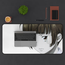 Cargar imagen en el visor de la galería, Akane Tsunemori Face Mouse Pad (Desk Mat) With Laptop
