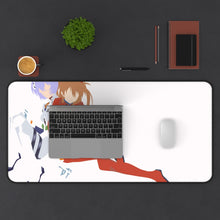 Charger l&#39;image dans la galerie, Neon Genesis Evangelion Rei Ayanami Mouse Pad (Desk Mat) With Laptop
