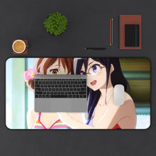 Cargar imagen en el visor de la galería, Sound! Euphonium Kumiko Oumae, Asuka Tanaka Mouse Pad (Desk Mat) With Laptop
