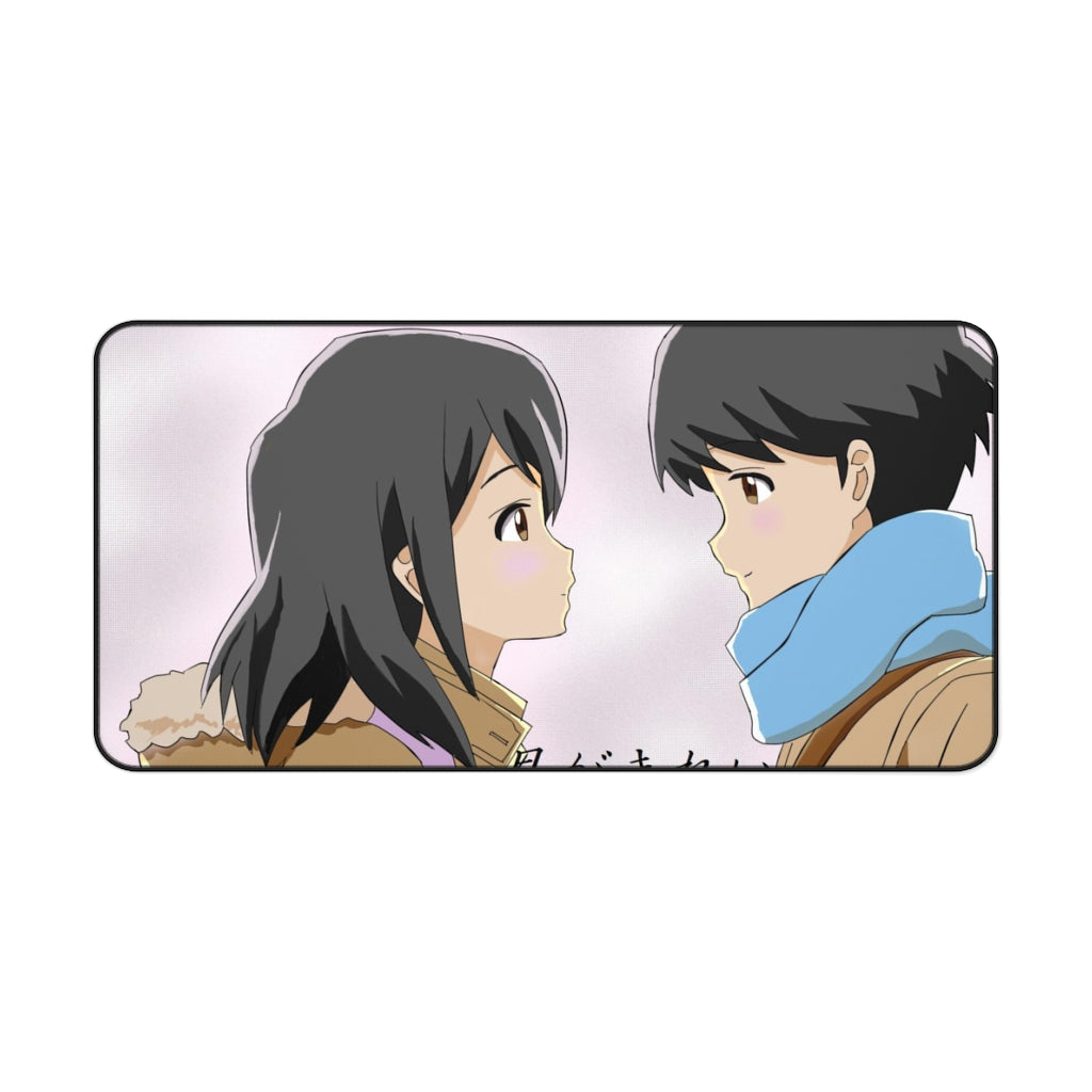 Tsuki Ga Kirei Mouse Pad (Desk Mat)