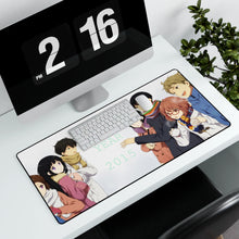 Load image into Gallery viewer, Anime Crossover Mouse Pad (Desk Mat) With Laptop
