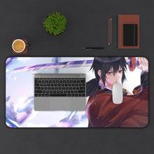 Cargar imagen en el visor de la galería, Giyuu Tomioka Mouse Pad (Desk Mat) With Laptop
