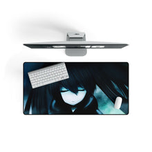 Load image into Gallery viewer, Black Rock Shooter Mouse Pad (Desk Mat) On Desk
