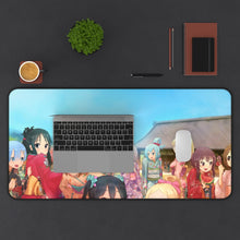 Load image into Gallery viewer, Anime Crossover Mouse Pad (Desk Mat) With Laptop
