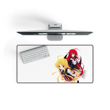 Load image into Gallery viewer, High School DxD Rias Gremory, Asia Argento Mouse Pad (Desk Mat) On Desk
