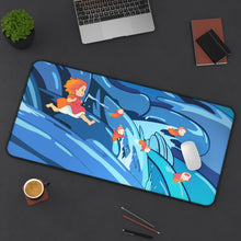 Cargar imagen en el visor de la galería, Ponyo Ponyo Mouse Pad (Desk Mat) On Desk
