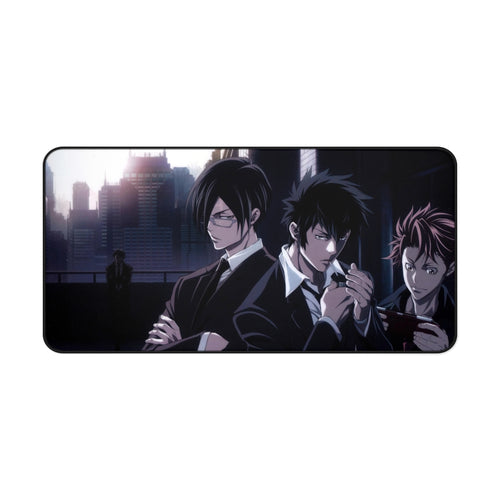 Psycho-Pass Nobuchika Ginoza, Shuusei Kagari, Tomomi Masaoka Mouse Pad (Desk Mat)