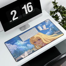 Cargar imagen en el visor de la galería, Anime Gabriel DropOut Mouse Pad (Desk Mat) With Laptop
