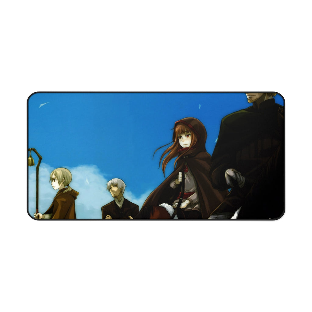 Spice And Wolf Mouse Pad (Desk Mat)