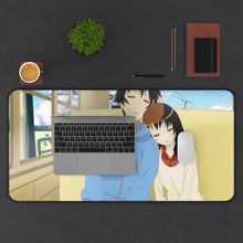 Load image into Gallery viewer, Nisekoi Kosaki Onodera Mouse Pad (Desk Mat) With Laptop
