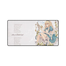 Charger l&#39;image dans la galerie, Tapis de souris (tapis de bureau) Anime Alice au pays des merveilles
