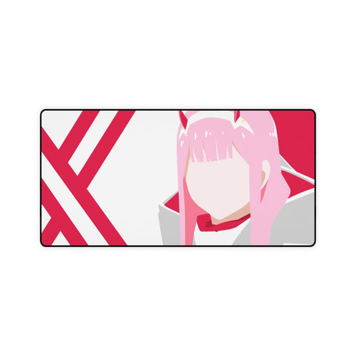 Zero Two - Darling in the franxx minimalist Mouse Pad (Desk Mat)